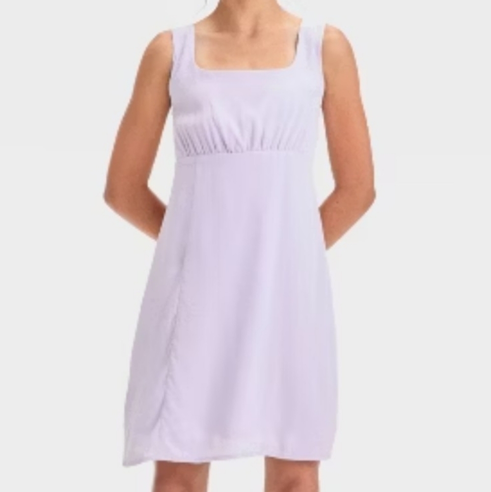 Art Class Purple Spaghetti Strap Sundress Size Medium/8 - Picture 1 of 4